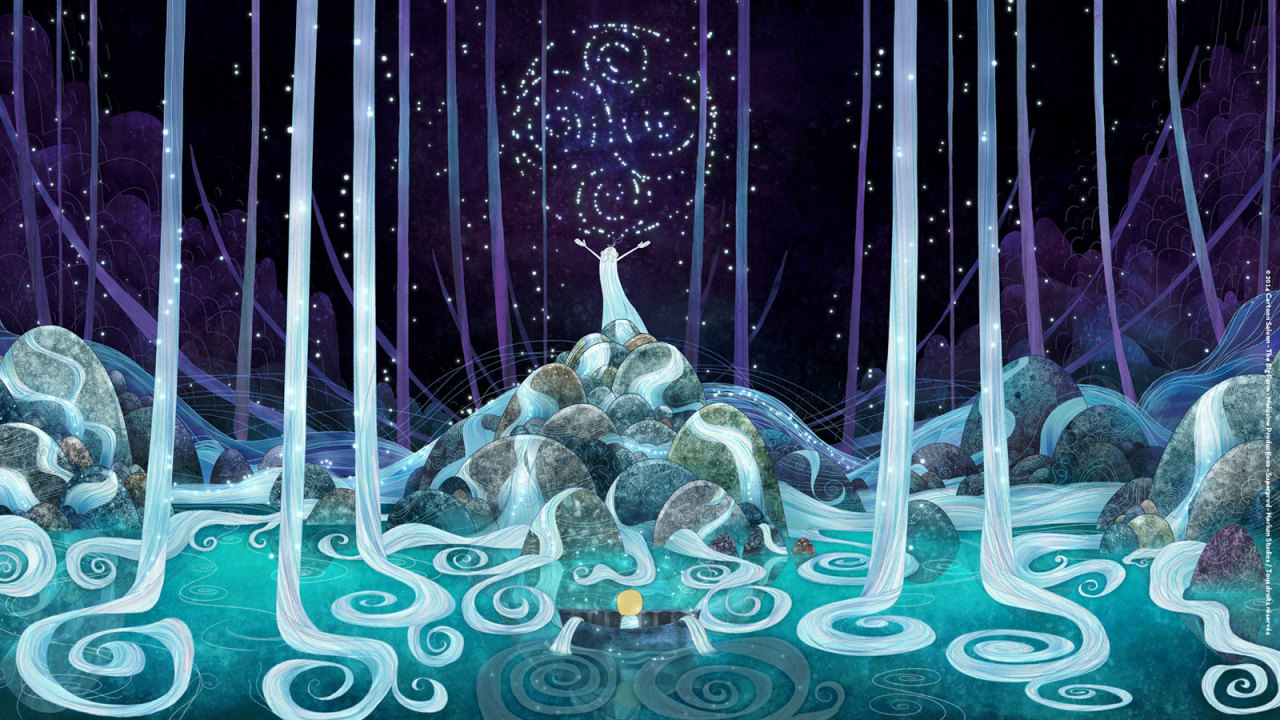ancientspirals:  ca-tsuka:  New stills from “Song of the Sea” animated feature