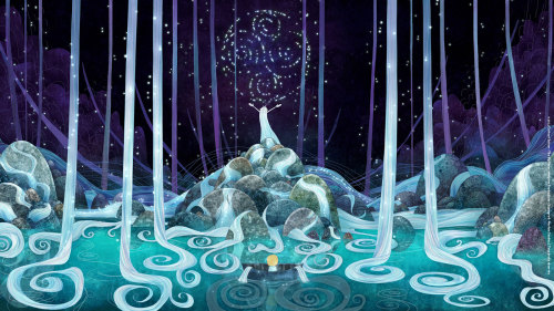 ancientspirals:  ca-tsuka:  New stills from “Song of the Sea” animated feature film directed by Tomm Moore (Secret of Kells).  isn’t it pretty… 