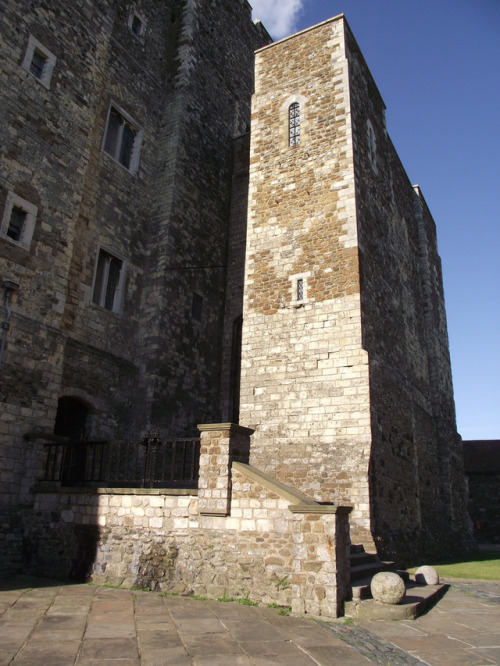 The Great Tower of Dover Castle (Kent, England).Dover Castle, the largest castle in England, was fou