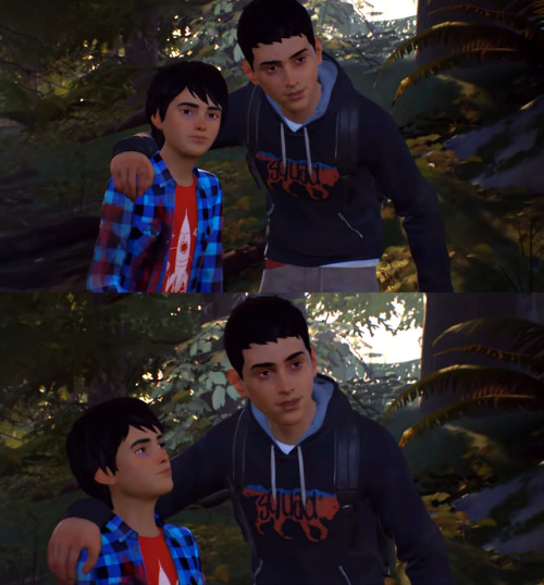 some collages from life is strange 2: ep 1part 2