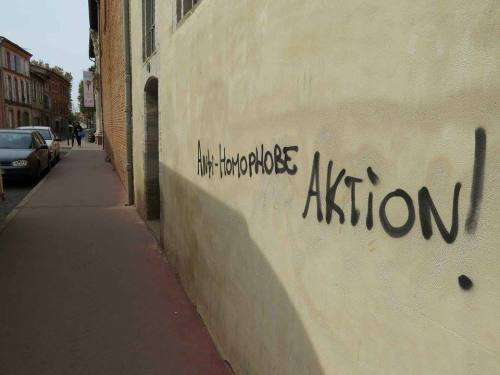 #AntiHomophobia &gt;&gt; Toulouse, 2014