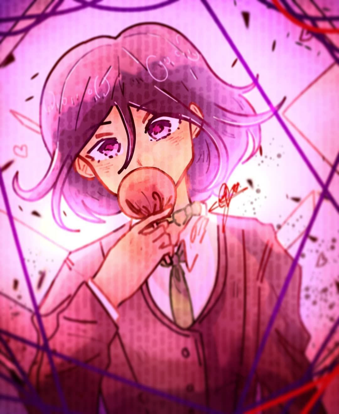 wallpapers Shuichi Saihara Kokichi Fanart Cute shuichi saihara fan art explore