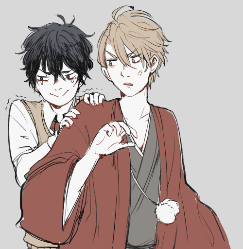 46gohan:  got into mononokean recently and i’m in so deep please help me