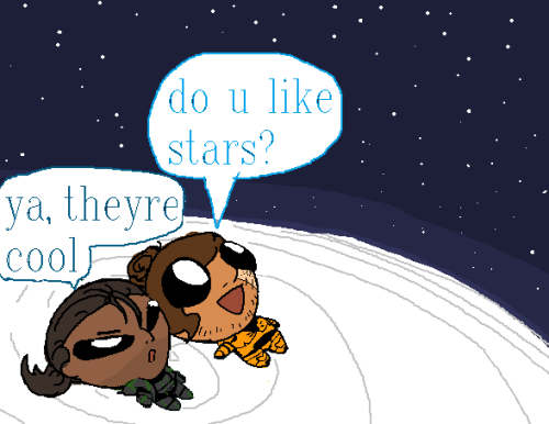 They Took A Star-gazing Break Before Going To Save The Red And Blues