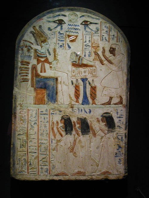 Funerary stele of Shespy, 6th dynasty Egypt