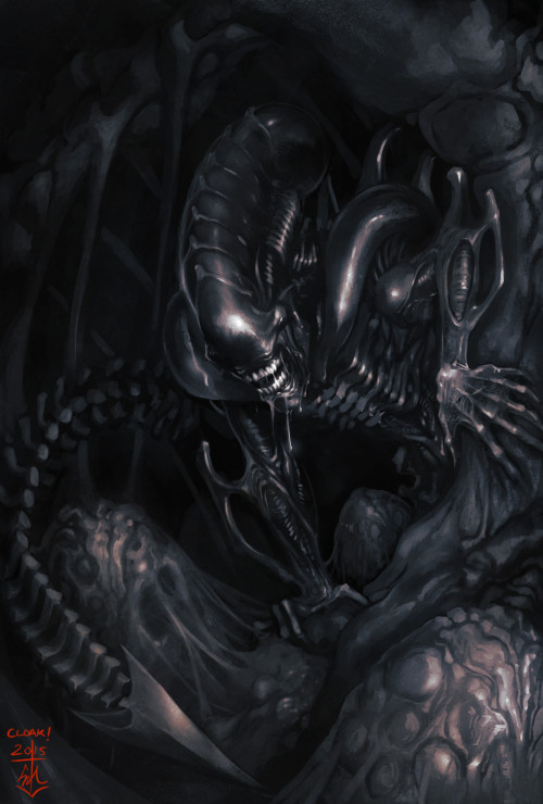 orifice-torture:xenomorph by tdc