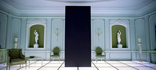 thefilmfatale:  The symmetry of Stanley Kubrick’s 2001: A Space Odyssey (1968)