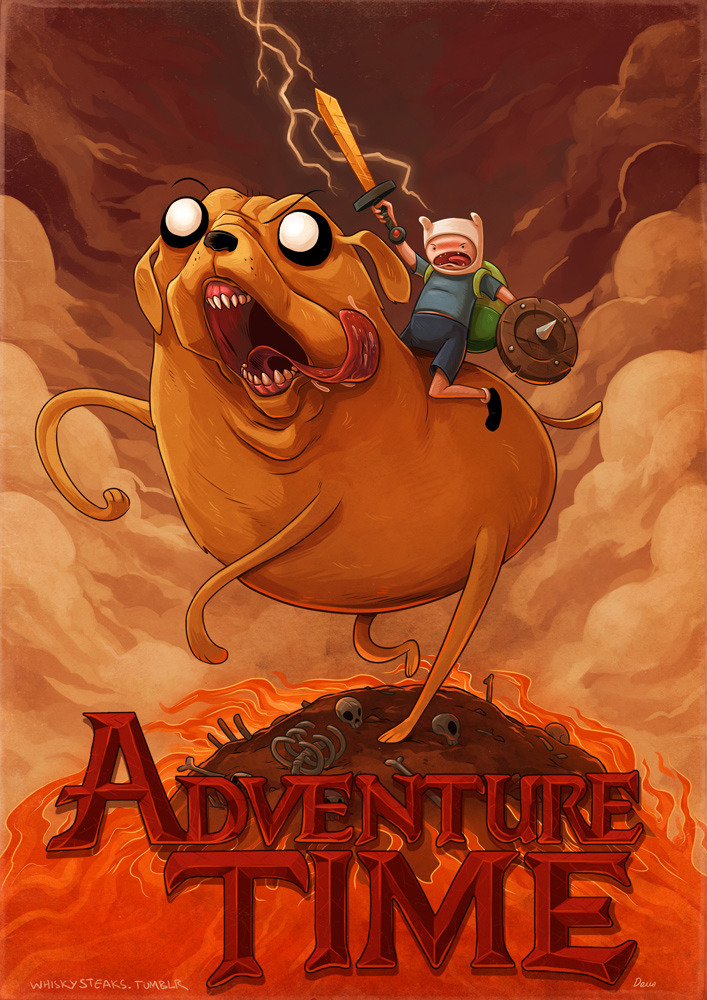 pixalry:  Adventure Time! - Created by Dave Collinson