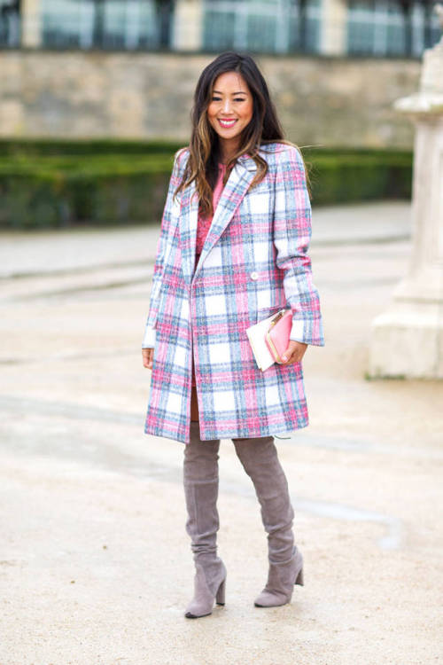 labellefabuleuse: Fashion blogger Aimee Song during Paris Fashion Week, Fall 2014