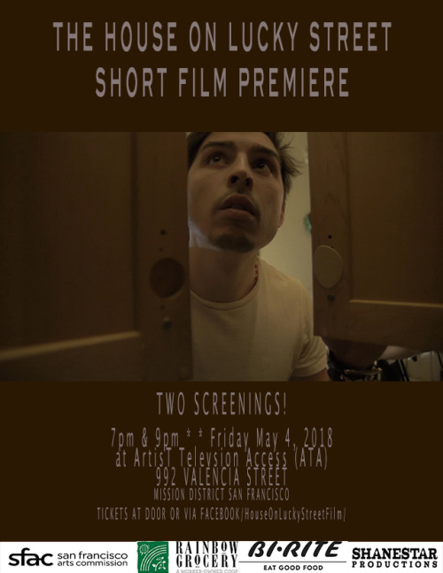 Hope you can make it to our rough cut screening of our newest film, THE HOUSE ON LUCKY STREET. Help 
