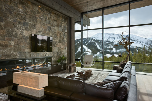 georgianadesign:  Lower Foxtail residence, Big Sky, MT. Teton Heritage Builders.
