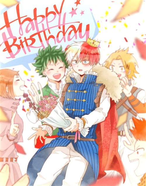 snowmiya:  happybirthday轟焦凍!!!!!!!!!!!!!!! || Artist: ひちき