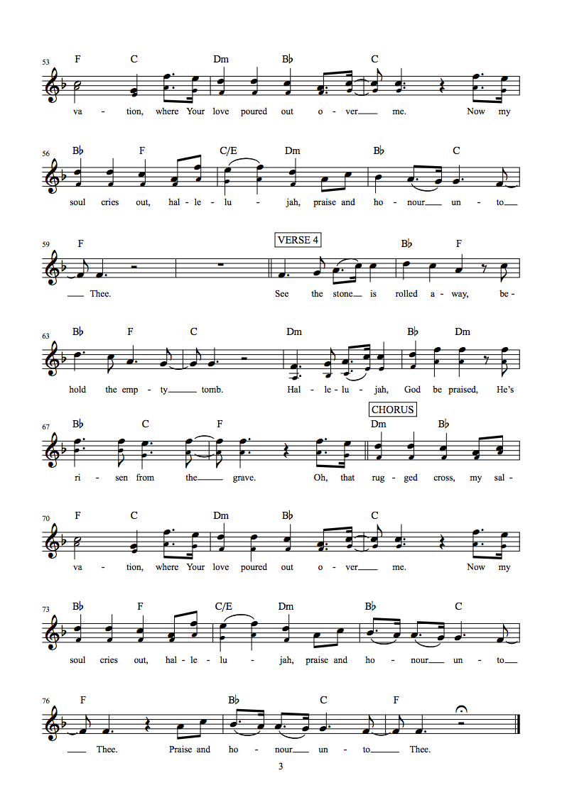 Hillsong Blog Fansite Man Of Sorrows Sheet Music By Brooke Fraser And