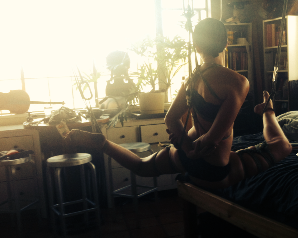 daddysdirtyblonde:  There was bamboo and there was rope and Daddy said i could play.