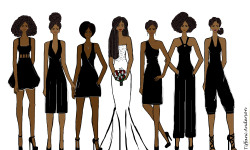 tiffaniandersonillustration:  Personal Style Wedding