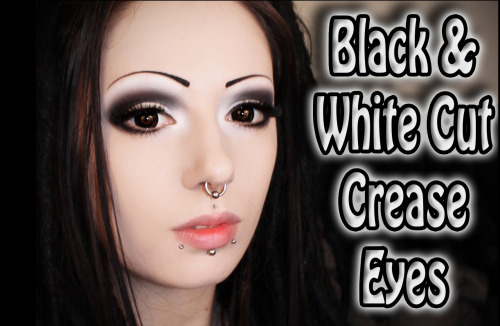 xtoxictears:  Have you checked out my make-up tutorials on YouTube?Click Here For TheFull Playlist Black & White Cut Crease Eyes Tutorial | Toxic TearsRed and Black Goth Eye Makeup Tutorial | Toxic TearsEvery Day Goth Make-up - Fast and Easy! | Toxic