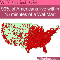 wtf-fun-factss:  Wal-mart empire -  WTF