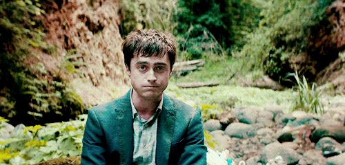 danielradcliffedaily:Daniel Radcliffe as Manny in ‘Swiss Army Man’ (2016)