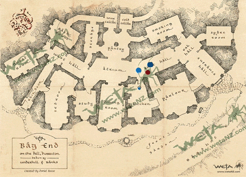 hobbitunderthemountain:  How the hell does Bag-End work, anyway? Pt. 1 