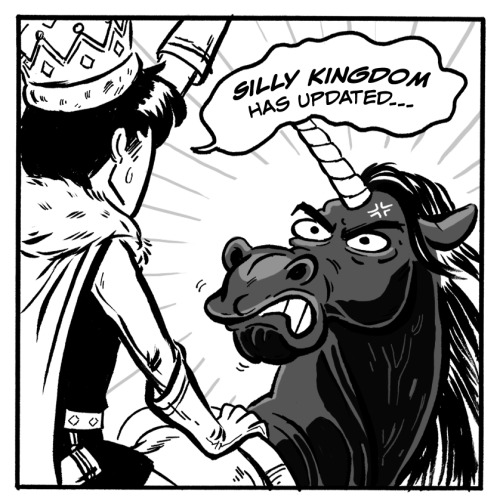 ktshy:  Silly Kingdom UPDATE! Our unicorns are majestic unicorns °☆ Newest page:  SillyKing