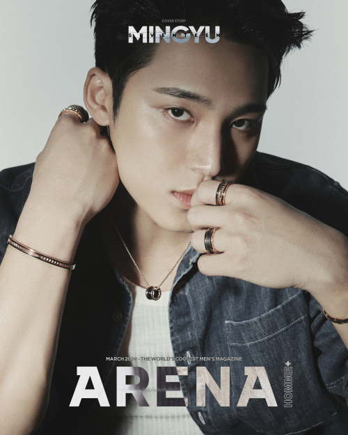 MINGYU For Arena Homme+ Korea, March 2024