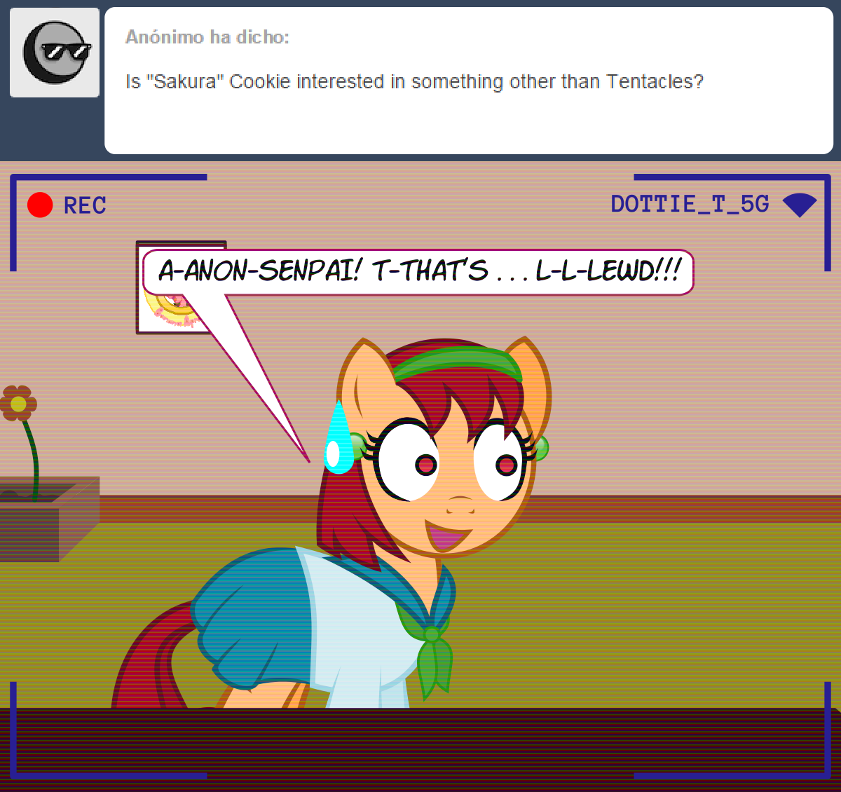 askthecookies:  Axe-chan turned out to be a tsundere, and ended up making out with
