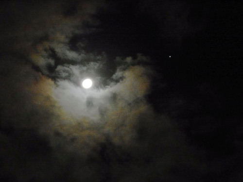 Jupiter and the Moon.  18/9/2021