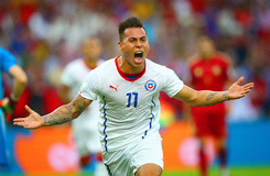 nanifique:  20’ - Eduardo Vargas / 43’ - Charles Aranguiz