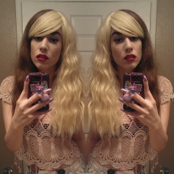 New wig. They sent the wrong color, but whatever it doesn&rsquo;t look bad. 