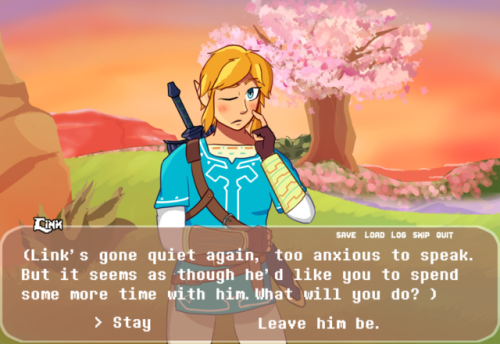 BOTW: The Dating Sim! Who’s heart will you win?! Release Date: Never, cause I don’t have the time or