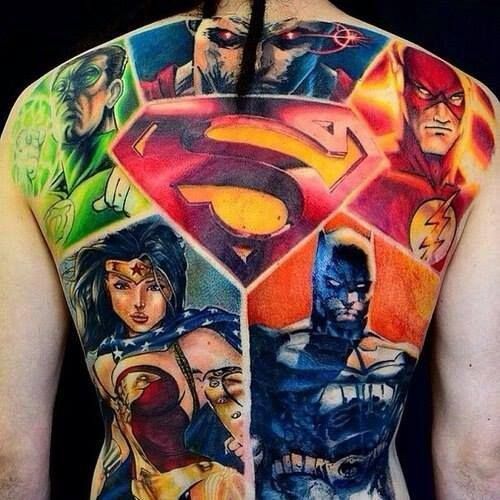 becoming-the-hero:  COMIC TATTOO APPRECIATION POST BECAUSE FUCK YEAH!