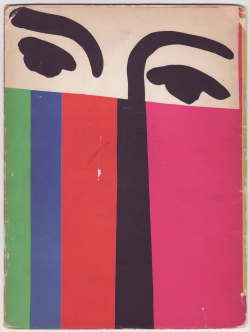 freewaynights:  Henri Matisse, Museum of Modern Art Catalogue (Back Cover), 1952 