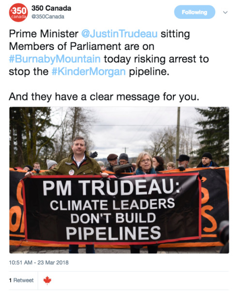 allthecanadianpolitics: The protests against Kinder Morgan are heating up. Elected members of Parlia