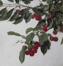 aleyma:  Henri Fantin-Latour, Cherries, 1883