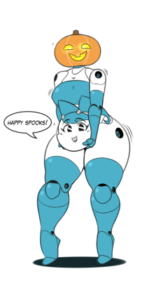 nsfwskully: happy spooks! featuring shorty jenny another quick lil halloween thing before the month ends! hope everyone had a good spooky month!  