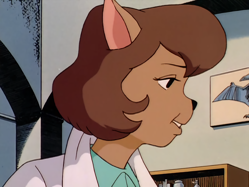 grimphantom2: themalteser: Some screenshots of Dr. Abby Sinian from SWAT Kats. Hot