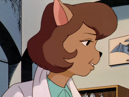 grimphantom2: themalteser: Some screenshots of Dr. Abby Sinian from SWAT Kats. Hot cat Dr.  why isnt there art of her? <3 <3 <3
