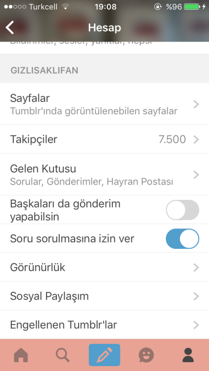 7500 takipçi. Teşekkürler :) bol bol mesaj bekliyorum sizlerden :)