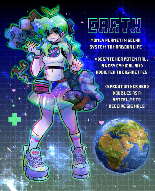 Planet Earth Gijinka ~