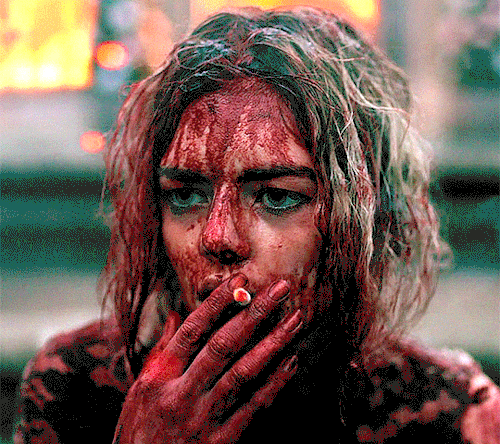 horrorwomensource:SAMARA WEAVING as GRACE LE DOMAS• Ready Or Not (2019)