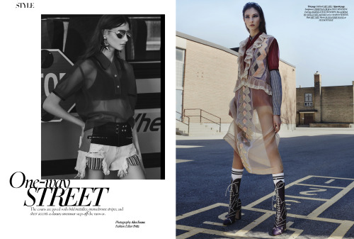 ‘One-Way Street’- Dress To Kill Magazine July 2016Makeup &amp; Hair - Diana Carreiro, P1M.ca + Seami