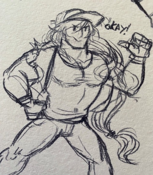 Terry Sketches From Memory (cuz I Got Scared And Thought I Forgot How To Draw Him ) ..