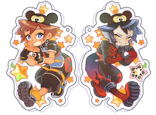 tendiademsart: I hope you guys like Kingdom Hearts about half as much as I do because I made some charms that’ll be debuting mid-November at AnimeNYC!! Birth By Sleep is hands down my favourite kingdom hearts game and i love…those children…so…much…