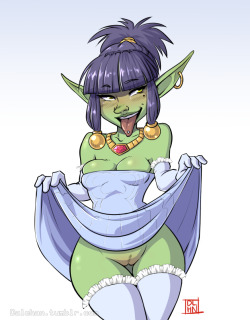 dalehan:  Tried to draw a goblin. Proportions are bit out of whack and I used the tacky frill brush from Clip Studio Paint. This has been my sin today. 