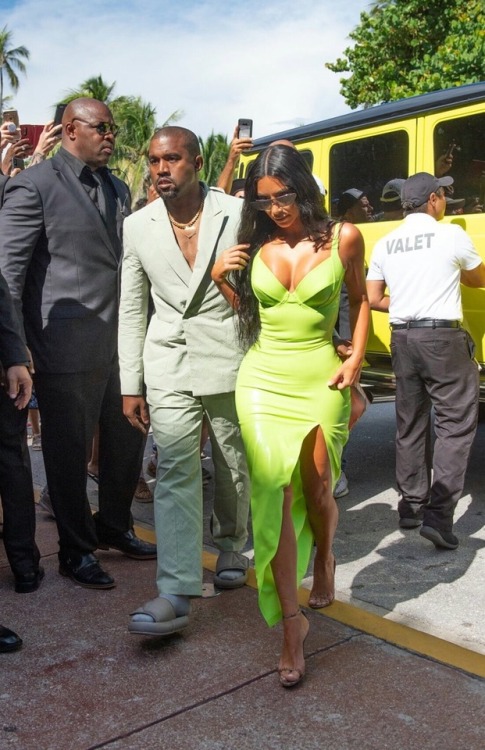 Kanye West and Kim Kardashian attend 2 Chainz’s wedding. 08/18/18