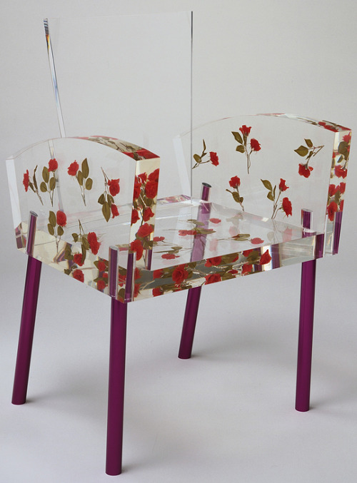 20aliens: Shiro Kuramata, Miss Blanche Chair 1988.