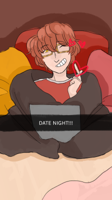 poot-draws:  707MC snapchat date!!