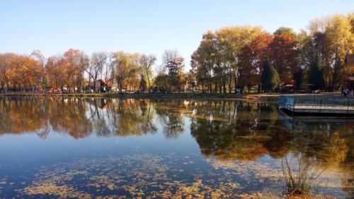 Kolomea City Park September 2017, Kolomea, Ukraine