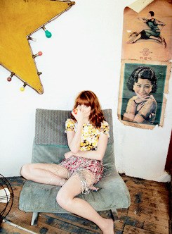 make-me-your-maria:Florence Welch for Nylon magazine