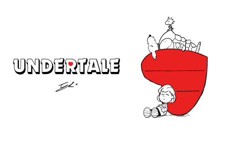 bluvyper:  Every year the Great Papyrus rises out of the garbage heap he finds most sincere. He flies through the air and delivers spaghetti to all the children of the world. Undertale belongs to Toby FoxPeanuts belongs to Charles Schultz 